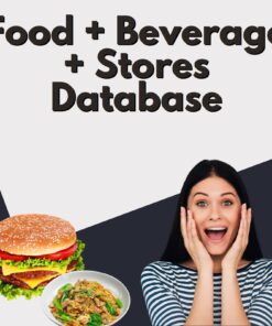Food + Beverage + Stores Database