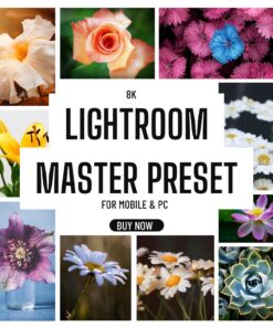 8K Lightroom Master Preset For Mobile & Pc